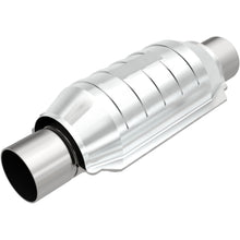 Load image into Gallery viewer, MagnaFlow Exhaust Products 53004 Standard Grade Universal Catalytic Converter for Select Acura Integra, Acura Legend, Acura Vigor, Alfa Romeo GTV-6, Alfa Romeo Milano, Alfa Romeo Spider, Audi 100, Buick Century, Buick Skylark, Chevrolet Beretta,
