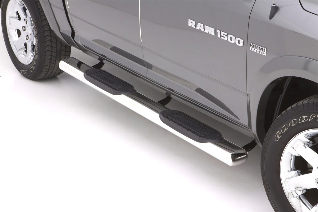 Lund 24385007 6 Inch Oval Straight Nerf Bar for Select Dodge Ram 1500, Dodge Ram 2500, Dodge Ram 3500, Ram 1500, Ram Classic, Ram 2500, Ram 3500, Ram 4500, Ram