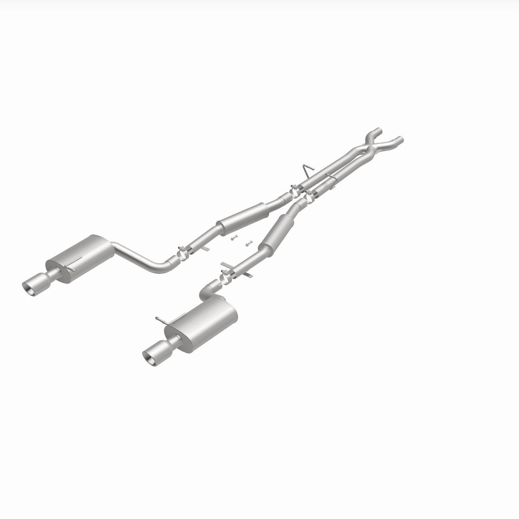 MagnaFlow Exhaust Products 16586 Sport Series Polished Cat-Back System for Select Audi S4