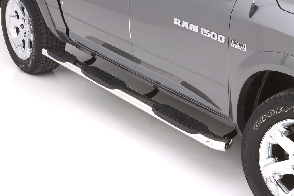 Lund 24497043 5 Inch Oval Wheel-To-Wheel Nerf Bar for Select Dodge Ram 1500, Ram 1500, Ram Classic