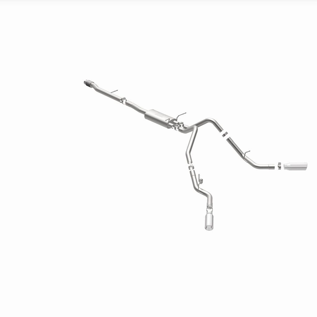MagnaFlow Exhaust Products 15269 Street Series Polished Cat-Back System for Select Chevrolet Silverado 1500, Chevrolet Silverado LD, GMC Sierra 1500, GMC Sierra Limited