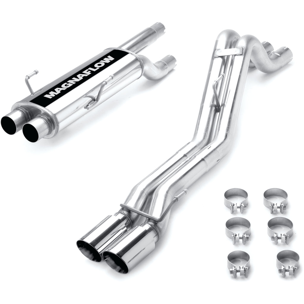 MagnaFlow Exhaust Products 15832 Street Series Polished Cat-Back System for Select Dodge Ram