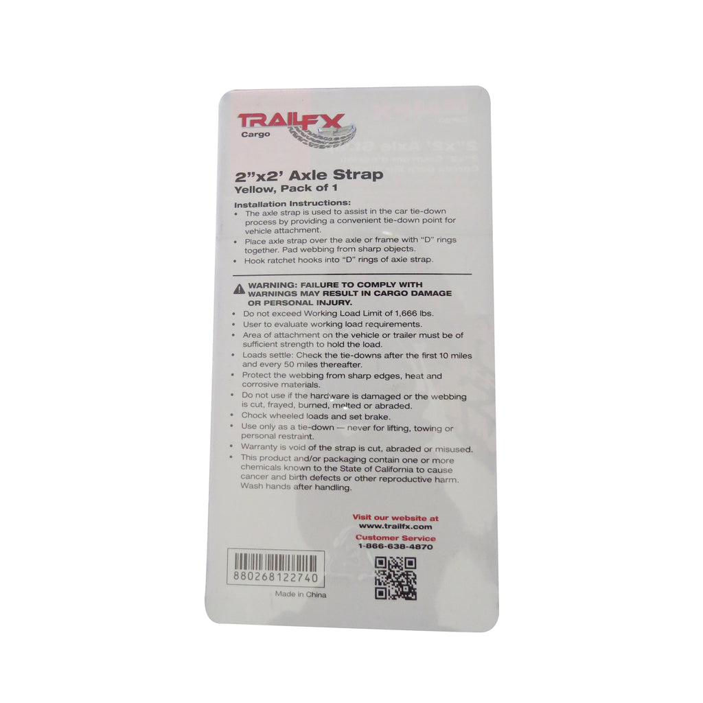 24X2-1666-Lb-Load-Cap-WO-Ratchet-Yellow-Sgl-WD-Ring