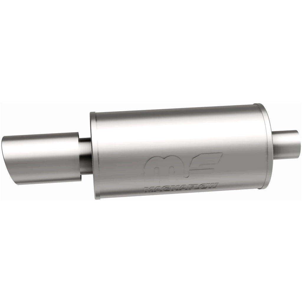 MagnaFlow Exhaust Products 14826 Straight-Through Performance Muffler; 2.25/4in. Center/Center; 7x14x7 Body