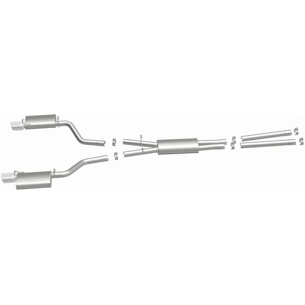 MagnaFlow Exhaust Products 15628 Street Series Polished Cat-Back System for Select Dodge Charger, Dodge Magnum