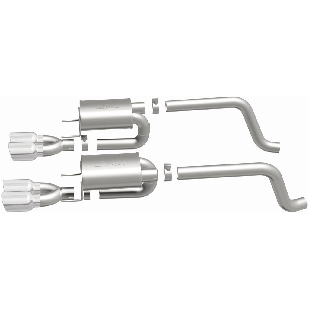 MagnaFlow Exhaust Products 15886 Street Series Polished Axle Back System for Select Chevrolet Corvette