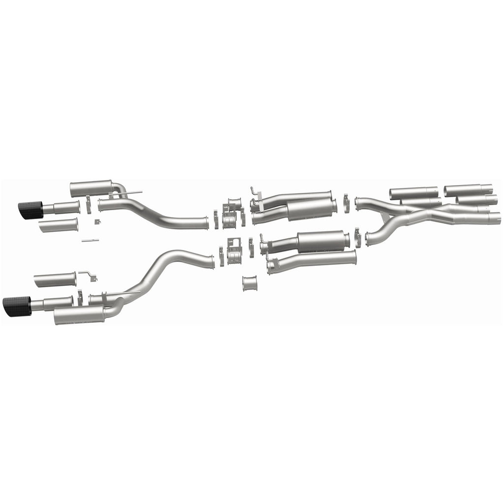 MagnaFlow Exhaust Products 19496 xMOD Series Carbon Fiber Tips Cat-Back System for Select Chrysler 300, Dodge Charger