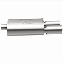 Load image into Gallery viewer, MagnaFlow Exhaust Products 14816 Straight-Through Performance Muffler; 2.25/3.5in. Center/Dual; 5x14x8 Body