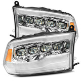 AlphaRex 880591 LED Projector Headlights Plank Style Design Chrome