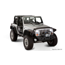 Load image into Gallery viewer, ~(25.6-Lbs.-49X28x13)~-Ff-Jeep-Flat-Style-4Pc-2007-2018-Jeep-Wrangler-Fits-2-Door-Sport-Utility-Models-Only-Black