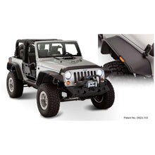 Load image into Gallery viewer, ~(25.6-Lbs.-49X28x13)~-Ff-Jeep-Flat-Style-4Pc-2007-2018-Jeep-Wrangler-Fits-2-Door-Sport-Utility-Models-Only-Black