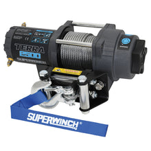 Load image into Gallery viewer, 2500-Lbs-12V-Dc-316In-X-40Ft-Steel-Rope-Terra-2500-Winch---Gray-Wrinkle