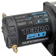 Load image into Gallery viewer, 2500-Lbs-12V-Dc-316In-X-40Ft-Steel-Rope-Terra-2500-Winch---Gray-Wrinkle