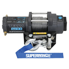 Load image into Gallery viewer, 2500-Lbs-12V-Dc-316In-X-40Ft-Steel-Rope-Terra-2500-Winch---Gray-Wrinkle