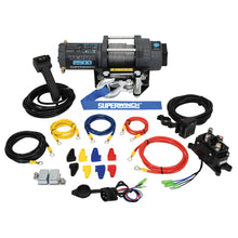 Load image into Gallery viewer, 2500-Lbs-12V-Dc-316In-X-40Ft-Steel-Rope-Terra-2500-Winch---Gray-Wrinkle