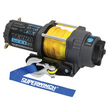 Load image into Gallery viewer, 2500-Lbs-12V-Dc-316In-X-40Ft-Synthetic-Rope-Terra-2500Sr-Winch---Gray-Wrinkle