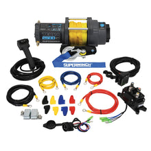 Load image into Gallery viewer, 2500-Lbs-12V-Dc-316In-X-40Ft-Synthetic-Rope-Terra-2500Sr-Winch---Gray-Wrinkle