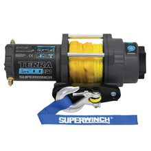 Load image into Gallery viewer, 2500-Lbs-12V-Dc-316In-X-40Ft-Synthetic-Rope-Terra-2500Sr-Winch---Gray-Wrinkle