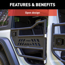 Load image into Gallery viewer, ARIES 2500200 Jeep Wrangler JL, Gladiator Aluminum Rear Tube Doors for Select Jeep Wrangler