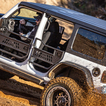 Load image into Gallery viewer, ARIES 2500200 Jeep Wrangler JL, Gladiator Aluminum Rear Tube Doors for Select Jeep Wrangler