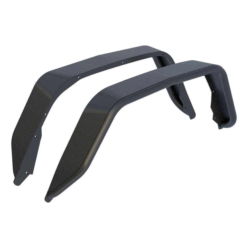 ARIES 2500207 Jeep Gladiator JT Black Aluminum Rear Fender Flares for Select Jeep Gladiator