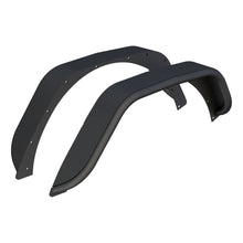 Load image into Gallery viewer, ARIES 2500213 Smooth Carbide Black Aluminum Rear Jeep Wrangler JL Fender Flares for Off-Road-Style Wheels for Select Jeep Wrangler