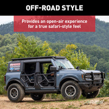 Load image into Gallery viewer, ARIES 2500250 Rear Black Aluminum Tube Doors for Ford Bronco 4-Door for Select Ford Bronco