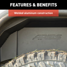 Load image into Gallery viewer, ARIES 2500550 Jeep Wrangler JL Aluminum Rear Inner Fender Liners for Select Jeep Wrangler