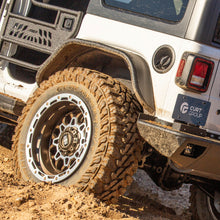 Load image into Gallery viewer, ARIES 2500550 Jeep Wrangler JL Aluminum Rear Inner Fender Liners for Select Jeep Wrangler