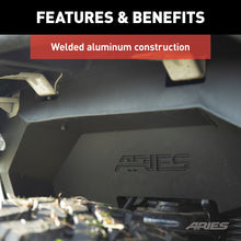 Load image into Gallery viewer, ARIES 2500650 Jeep Wrangler JL Aluminum Front and Rear Inner Fender Liners for Select Jeep Wrangler