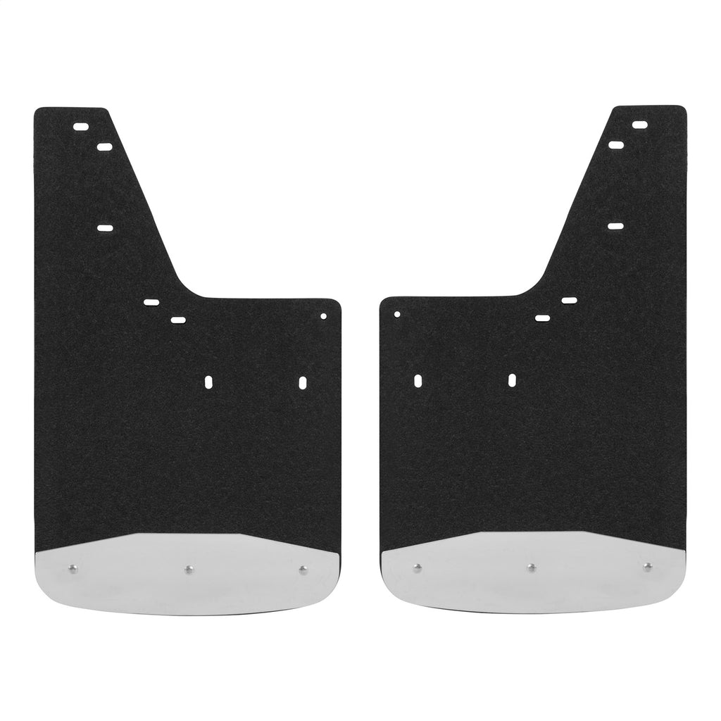 Luverne 250230 LUVERNE 250230 Front or Rear 12-Inch x 20-Inch Textured Rubber Mud Guards; Selec for Select Dodge Ram 1500, Dodge Ram 2500, Dodge Ram