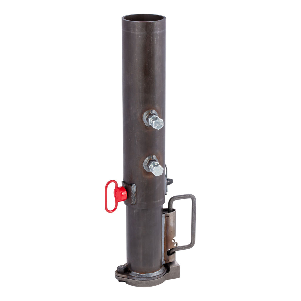 CURT 25030 2-5/16" Adjustable Gooseneck Coupler, 30K, Round Tube