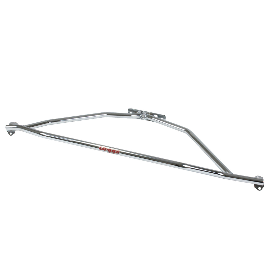 BBK Performance Parts 25040 1986-1993 MUSTANG STRUT TOWER BRACE (Powder Coated Chrome) for Select Ford Mustang