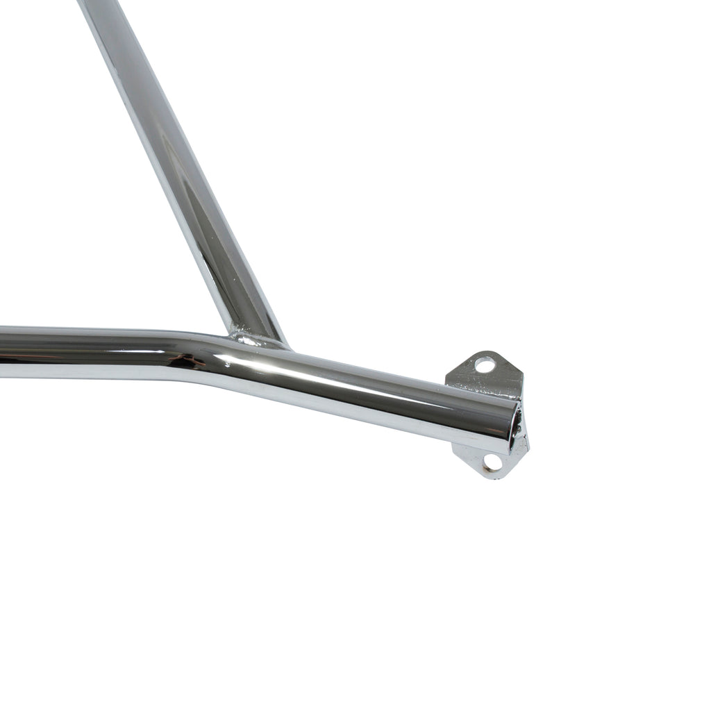 BBK Performance Parts 25040 1986-1993 MUSTANG STRUT TOWER BRACE (Powder Coated Chrome) for Select Ford Mustang