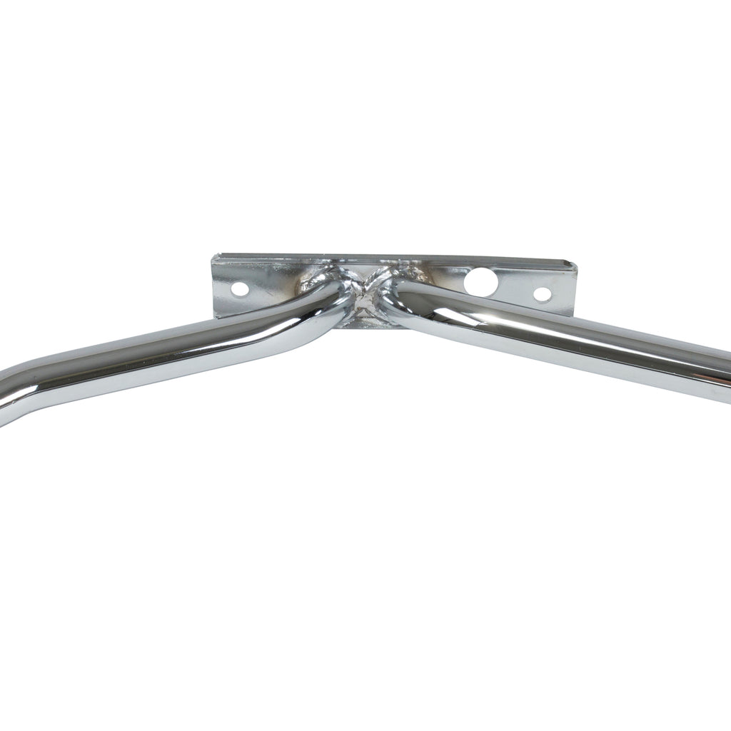 BBK Performance Parts 25040 1986-1993 MUSTANG STRUT TOWER BRACE (Powder Coated Chrome) for Select Ford Mustang