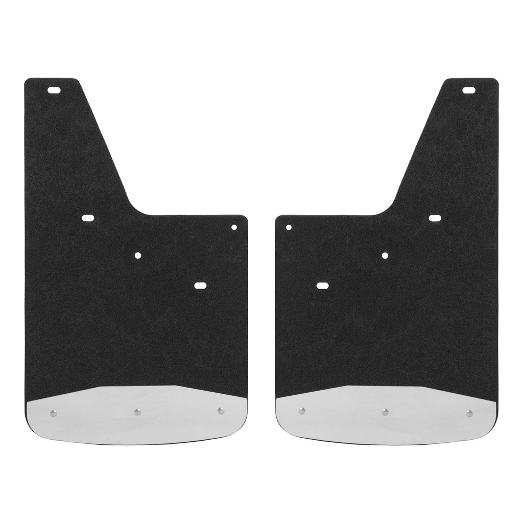 Luverne 250740 LUVERNE 250740 Front or Rear 12-Inch x 20-Inch Textured Rubber Mud Guards; Selec for Select Chevrolet Silverado 1500, Chevrolet Silverado HD, Chevrolet Silverado HD, GMC Sierra 1500, GMC Sierra HD, GMC Sierra HD