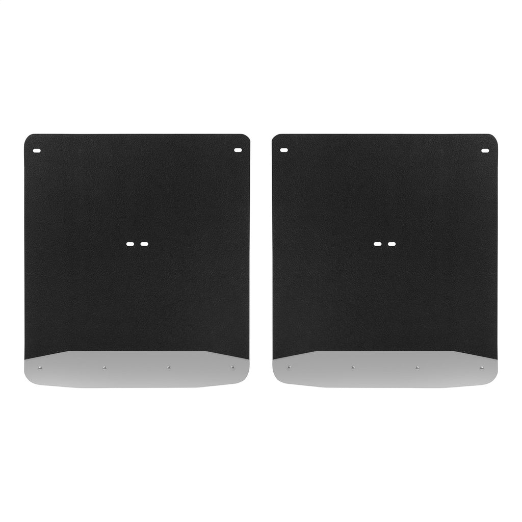 Luverne 250744 LUVERNE 250744 Rear Dually 20-Inch x 23-Inch Textured Rubber Mud Guards; Select for Select Chevrolet Silverado HD, GMC Sierra HD