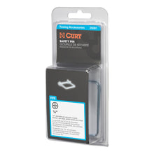 Load image into Gallery viewer, CURT 25081 1/4" Safety Pin (2-3/4" Pin Length, Packaged)