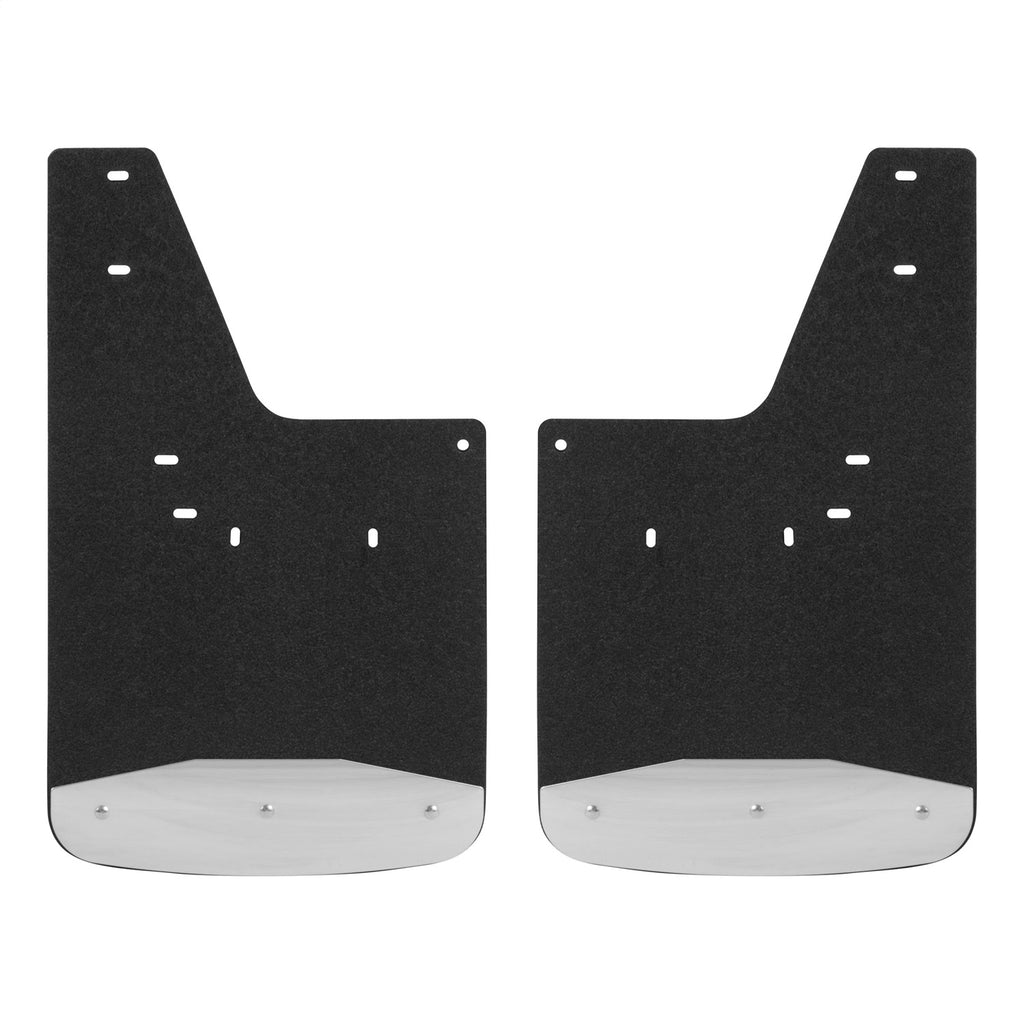 Luverne 250930 LUVERNE 250930 Front 12-Inch x 20-Inch Textured Rubber Mud Guards; Select Dodge; for Select Dodge Ram 1500, Dodge Ram 2500, Dodge Ram 3500, Ram 1500, Ram Classic, Ram 2500, Ram 3500, Ram 4500, Ram