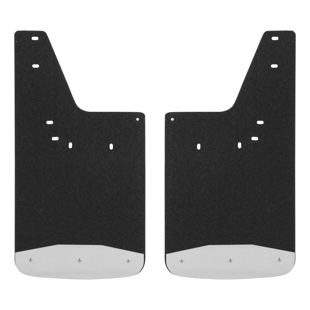 Luverne 250932 LUVERNE 250932 Front 12-Inch x 23-Inch Textured Rubber Mud Guards; Select Dodge; for Select Dodge Ram 1500, Dodge Ram 2500, Dodge Ram 3500, Ram 1500, Ram Classic, Ram 2500, Ram 3500, Ram 4500, Ram