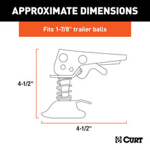 Load image into Gallery viewer, CURT 25094 Replacement 1-7/8" Posi-Lock Coupler Latch for Straight-Tongue Couplers