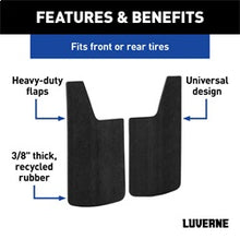 Load image into Gallery viewer, Luverne 251014 LUVERNE 251014 Universal Front or Rear 14-Inch x 23-Inch Textured Rubber Mud Gua