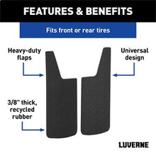 Load image into Gallery viewer, Luverne 251023 LUVERNE 251023 Universal Front or Rear 12-Inch x 23-Inch Textured Rubber Mud Gua