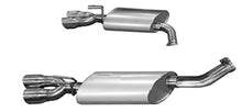 Load image into Gallery viewer, Kooks Custom Headers 25106100 2-1/2in. SS Axle-Back w/Quad Tips. 2014-2017 Chevrolet SS. Connects to OEM. for Select Chevrolet SS