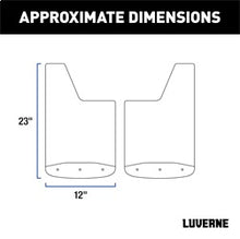 Load image into Gallery viewer, Luverne 251223 LUVERNE 251223 Universal Front or Rear 12-Inch x 23-Inch Textured Rubber Mud Gua