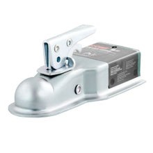 Load image into Gallery viewer, CURT 25131 1-7/8" Straight-Tongue Coupler with Posi-Lock (3" Channel, 2,000 lbs, Zinc)