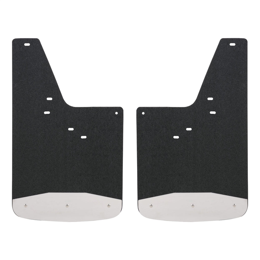 Luverne 251440 LUVERNE 251440 Front or Rear 12-Inch x 20-Inch Textured Rubber Mud Guards; Selec for Select Chevrolet Silverado 1500, Chevrolet Silverado LD, Chevrolet Silverado HD, Chevrolet Silverado HD, GMC Sierra 1500, GMC Sierra Limited, GMC Sierra