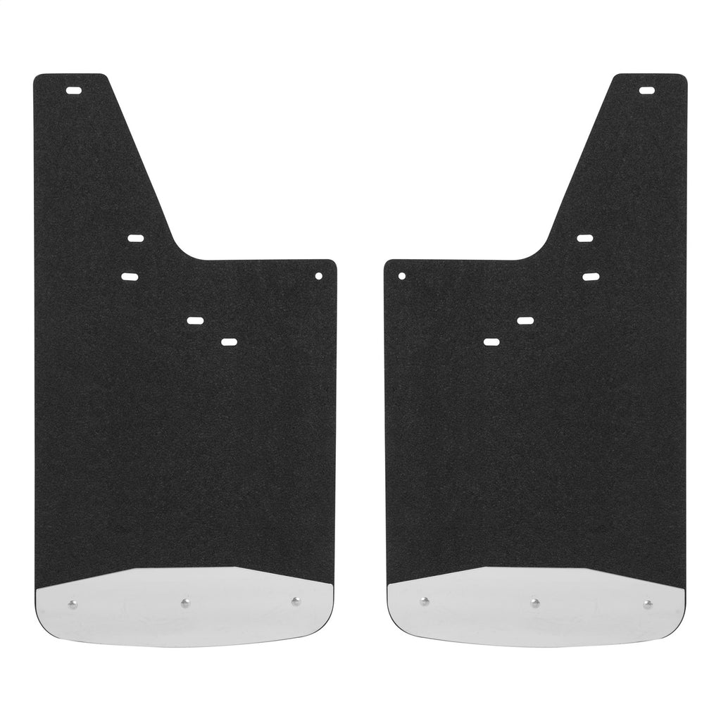 Luverne 251443 LUVERNE 251443 Front or Rear 12-Inch x 23-Inch Textured Rubber Mud Guards; Selec for Select Chevrolet Silverado 1500, Chevrolet Silverado LD, Chevrolet Silverado HD, Chevrolet Silverado HD, GMC Sierra 1500, GMC Sierra Limited, GMC Sierra