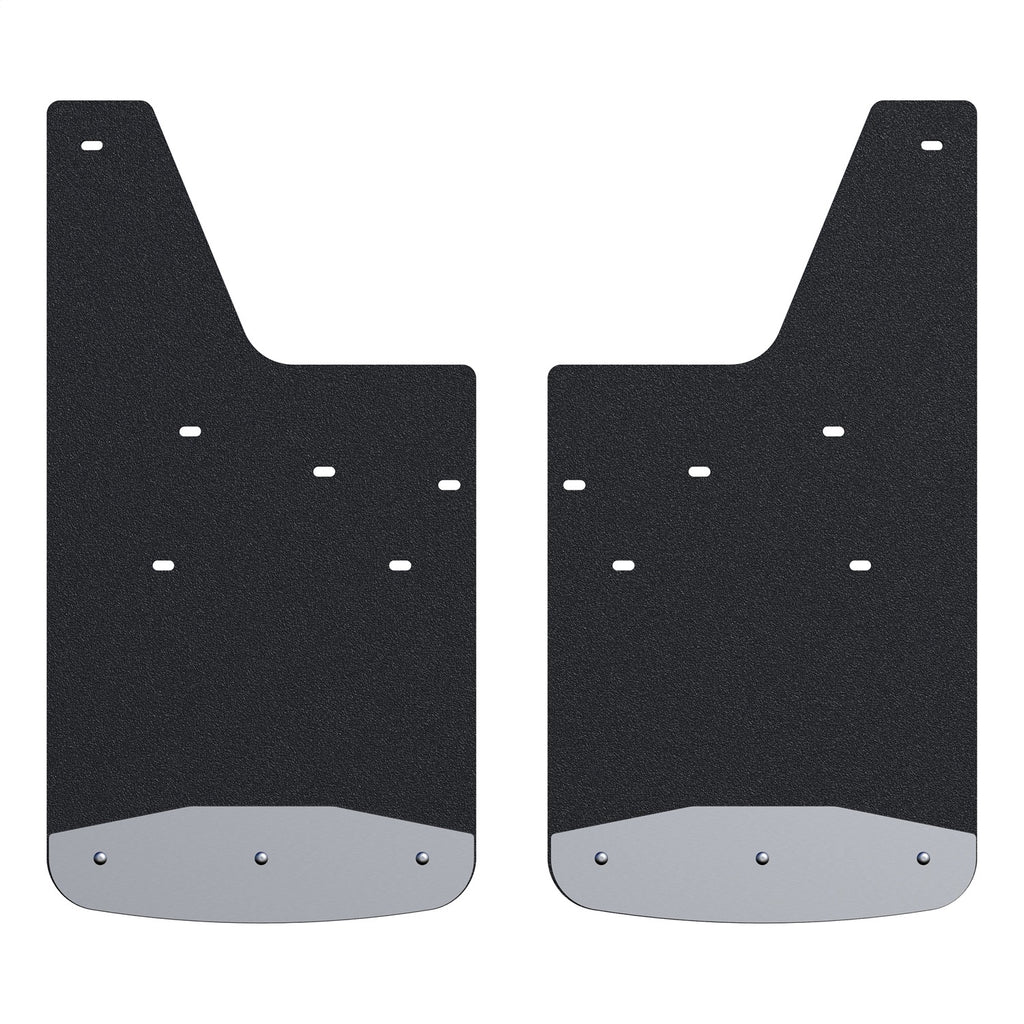 Luverne 251451 LUVERNE 251451 Rear 12-Inch x 23-Inch Textured Rubber Mud Guards; Select Chevrol for Select Chevrolet Silverado HD, Chevrolet Silverado HD, GMC Sierra HD, GMC Sierra HD
