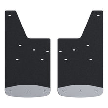 Load image into Gallery viewer, Luverne 251451 LUVERNE 251451 Rear 12-Inch x 23-Inch Textured Rubber Mud Guards; Select Chevrol for Select Chevrolet Silverado HD, Chevrolet Silverado HD, GMC Sierra HD, GMC Sierra HD
